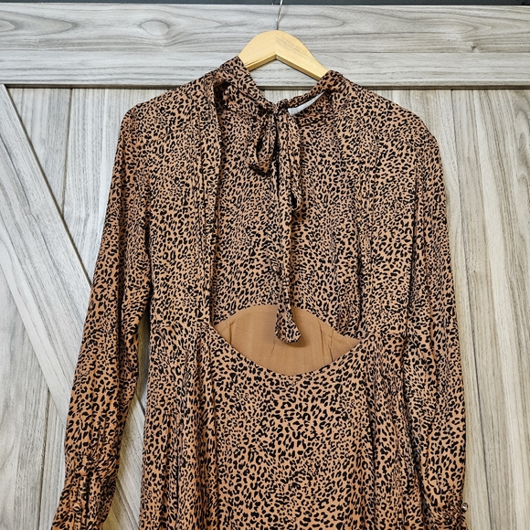 Free People Loveless Printed Open-Back Midi Dress - Picture 5 of 11